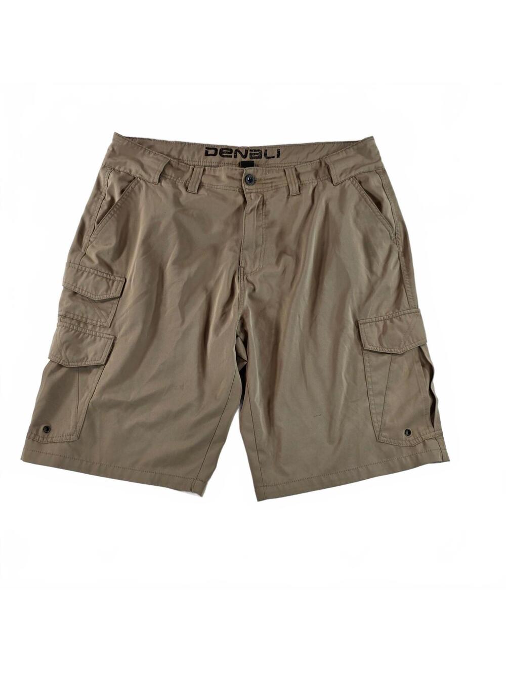 Denali Men's Cargo Shorts Size 38 Inseam 11" Tan Lightweight Durable